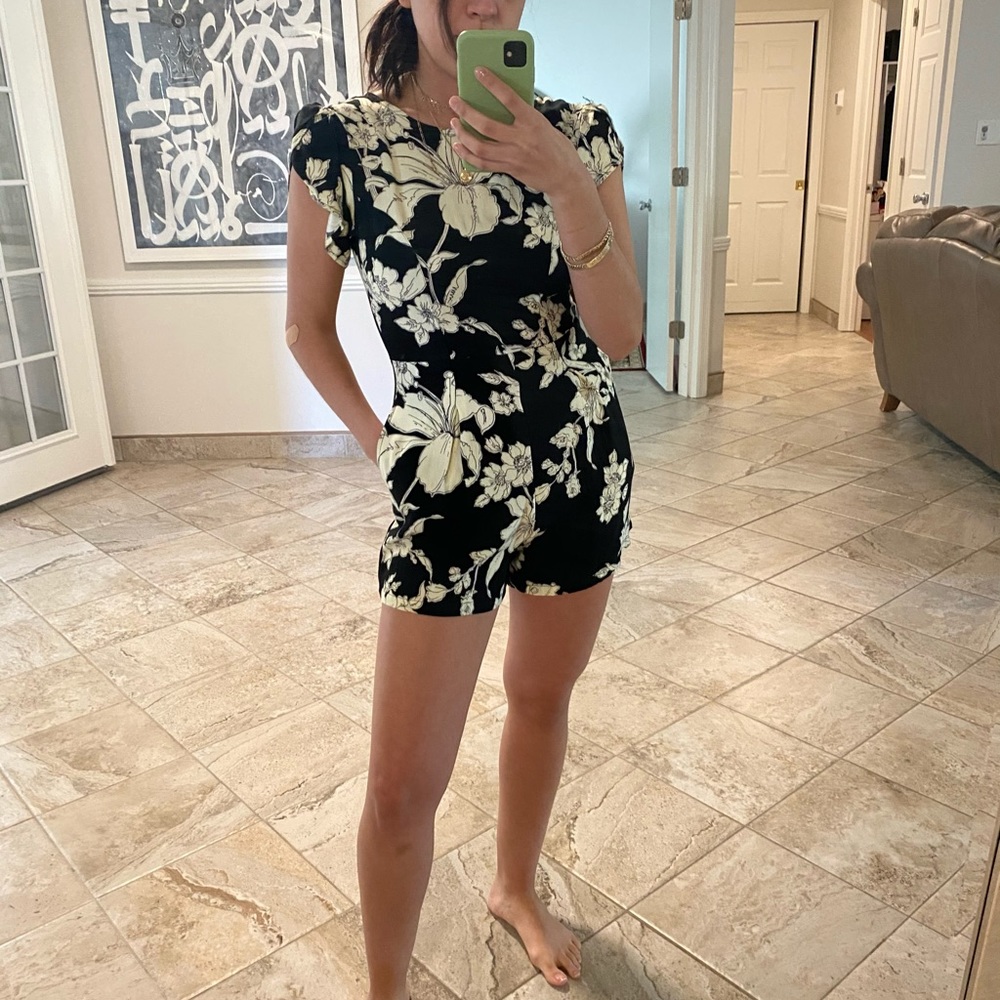 Floral Romper